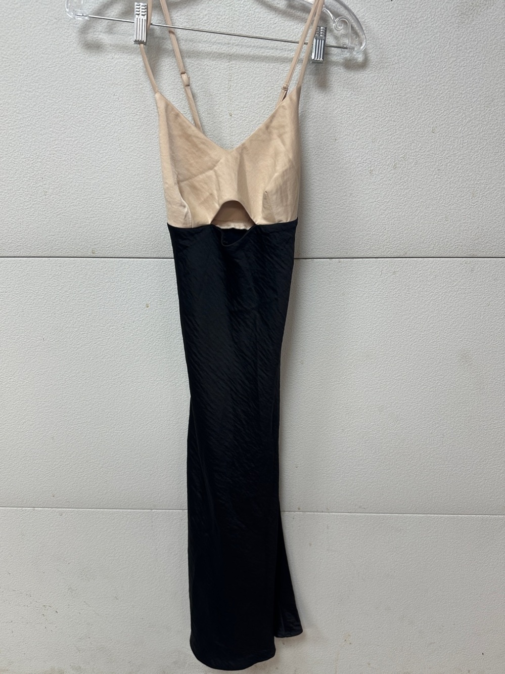 House of Harlow 1960 Black and Cream Midi Dress
